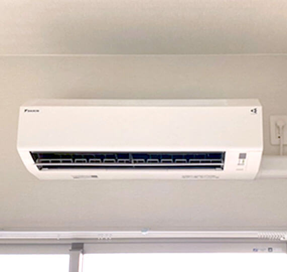 エアコン取り付け工事