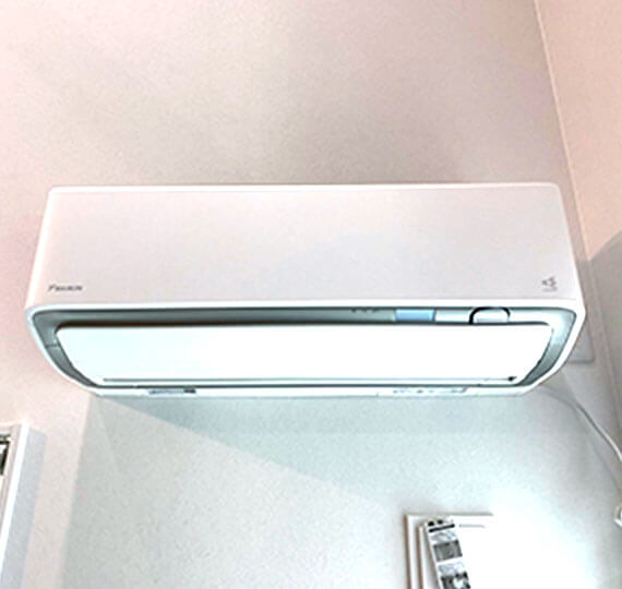 エアコン取り付け工事